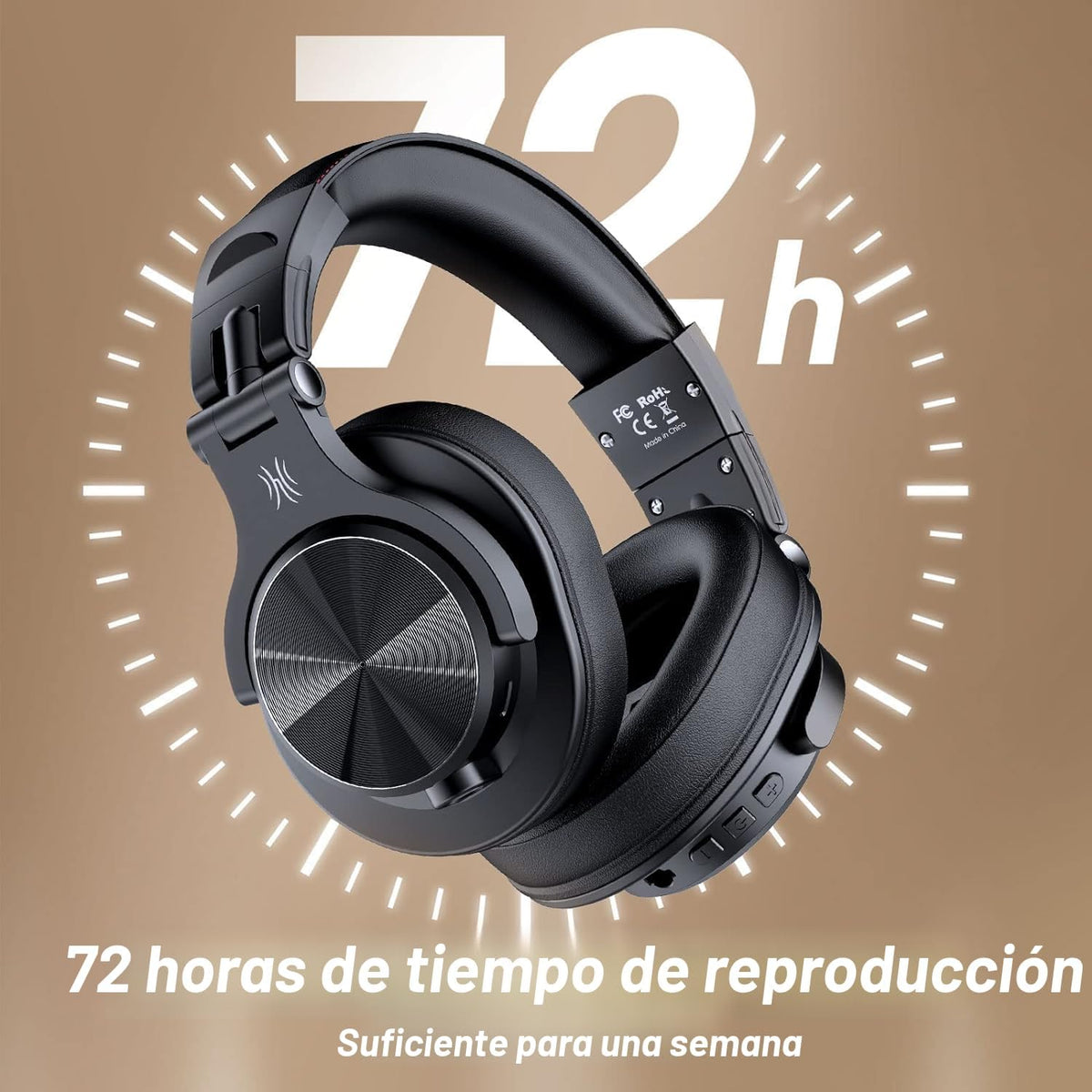 OneOdio A70 Auriculares Bluetooth para oído, auriculares inalámbric...