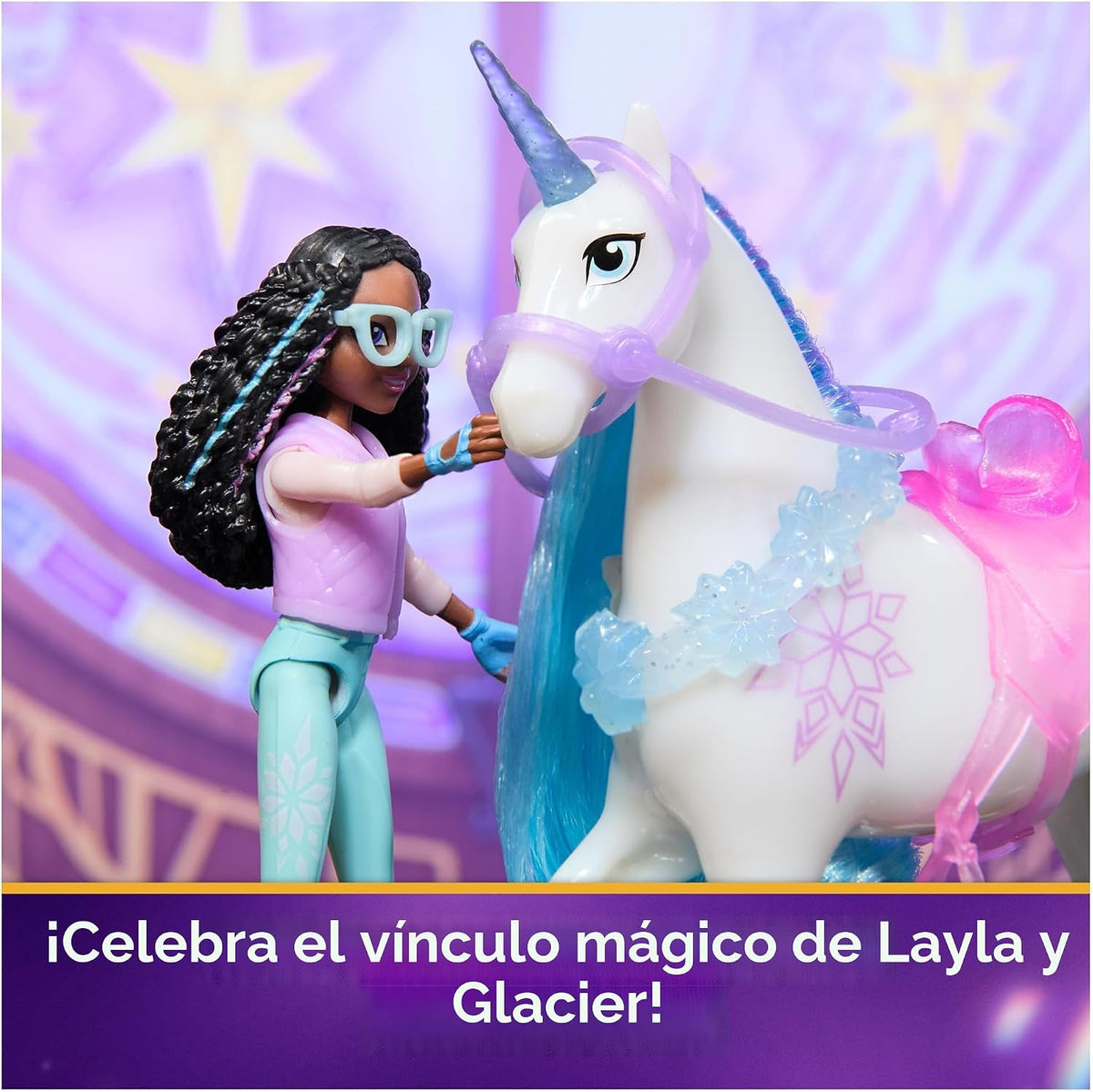 Unicorn Academy, set de poder de la amistad de Layla y Glacier con...