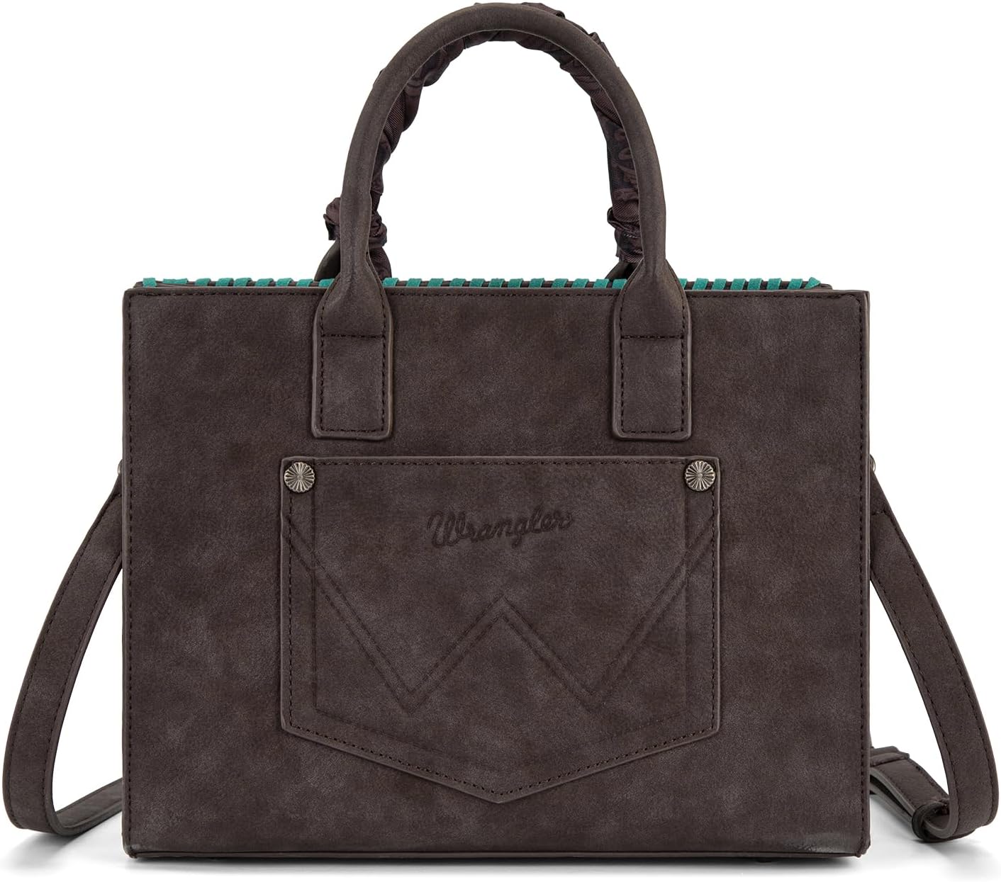 Montana West Wrangler Tooling Tote Bag para mujer, bolsos con asa s...