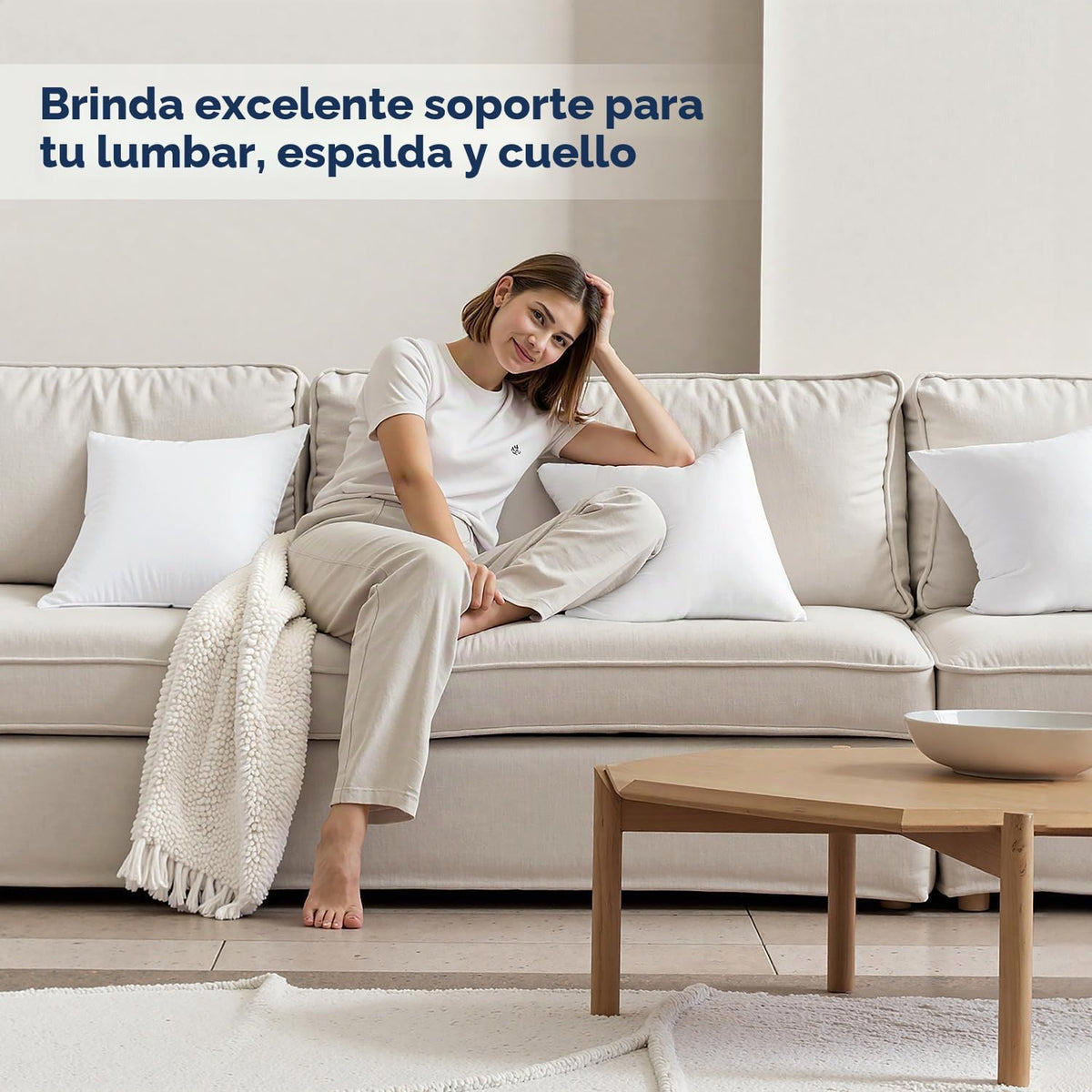 MIULEE Fundas para Relleno de Almohada, Paquete de 2 de 45.72 x 45....