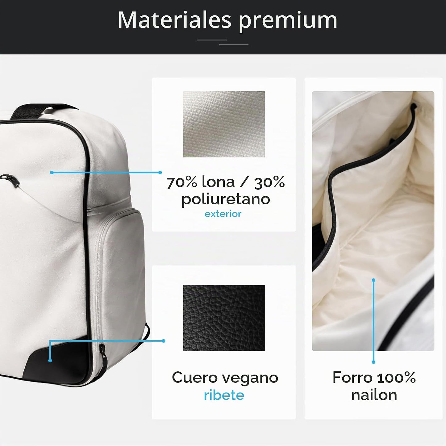 Avantic Bolsa de Padel 2 en 1 Mochila y Tote con Bolsillo Delantero...