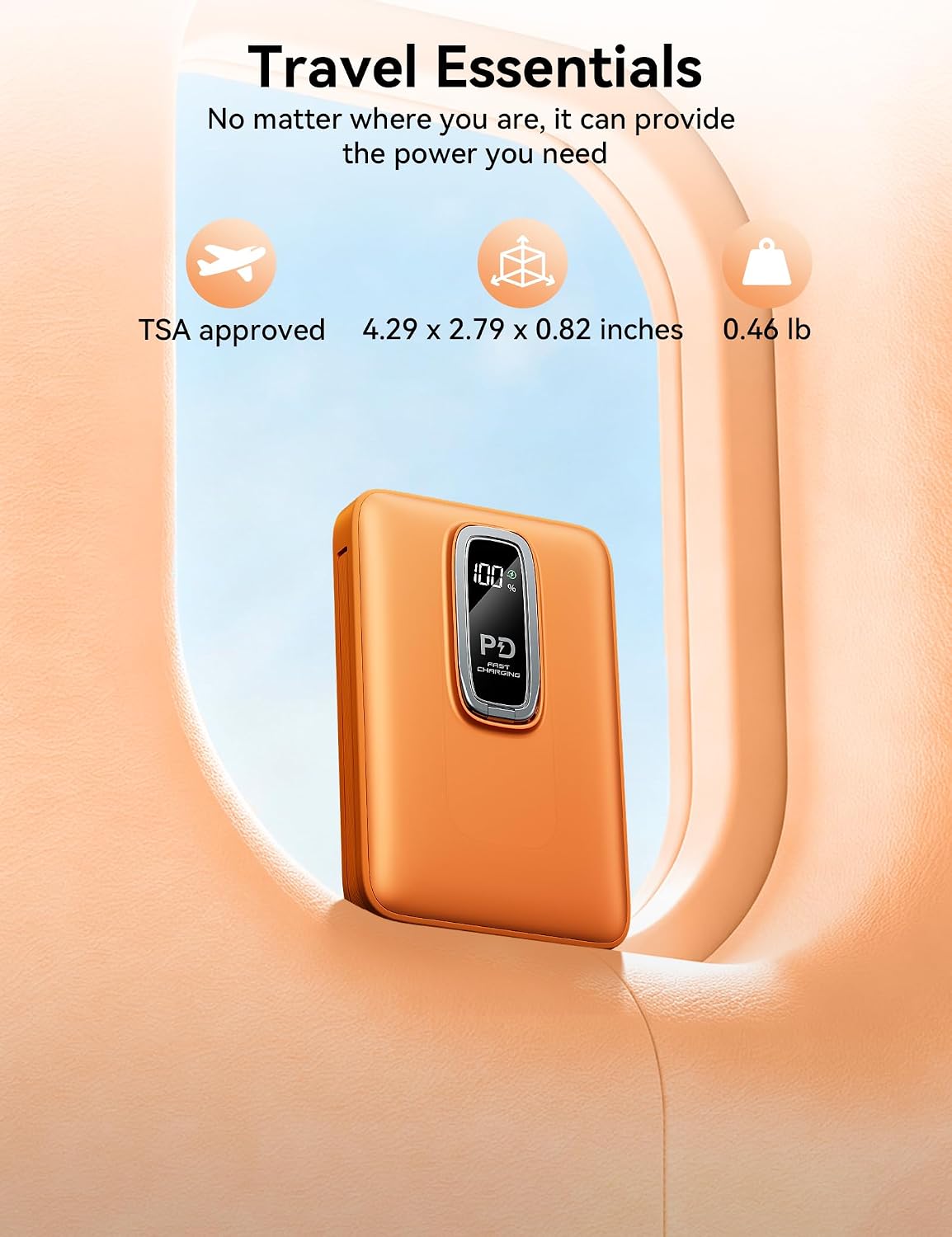 LENGSUM para Magsafe Power Bank 10000mah USB-C 20W Magsafe Battery...