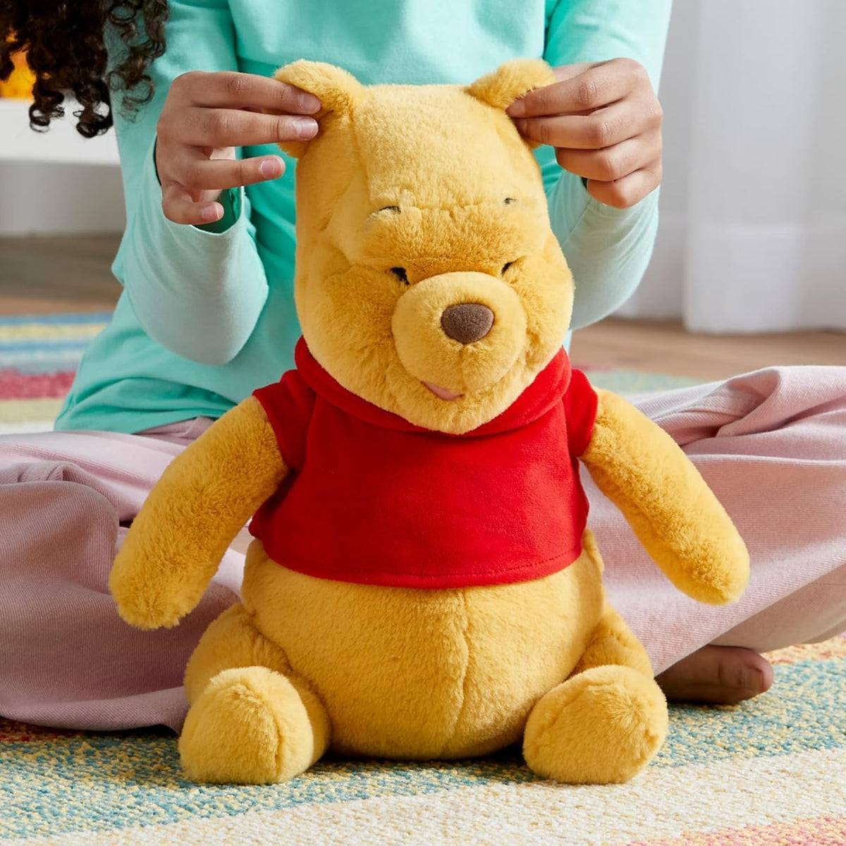 Disney Store - Peluche oficial de Winnie The Pooh, juguete suave me...