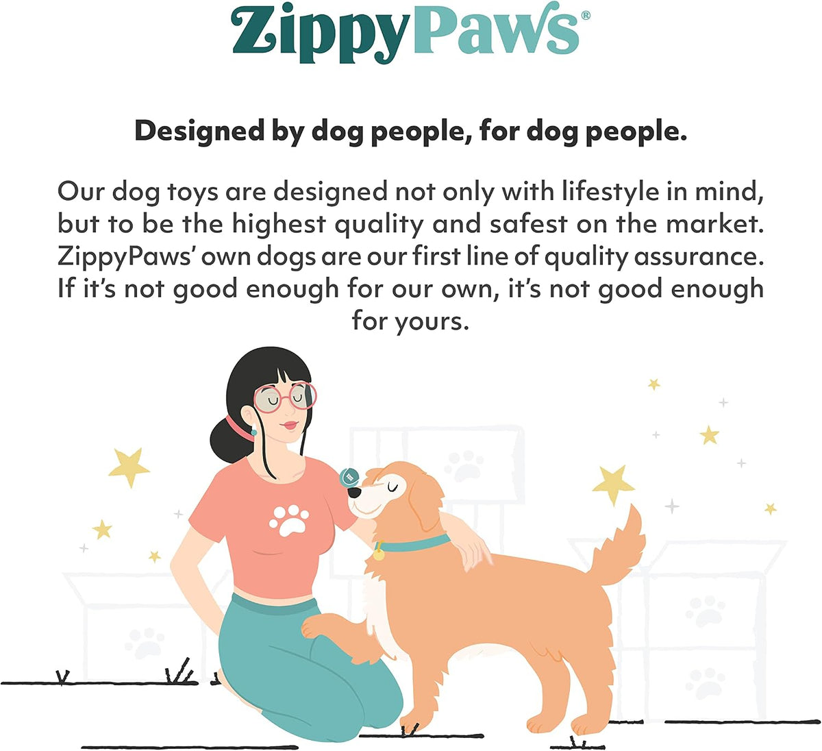 ZippyPaws Paquete múltiple: juguetes chirriantes para mantenerlos o...