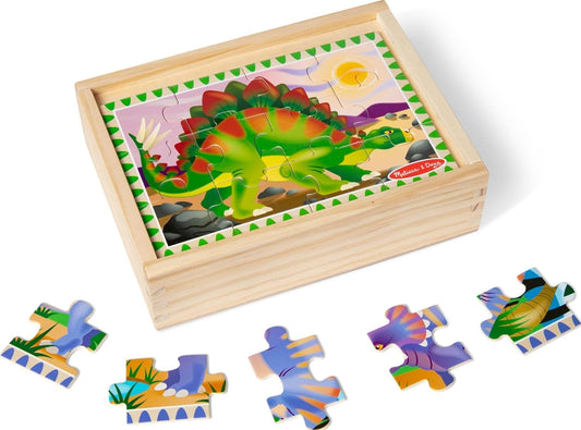 Melissa & Doug - Rompecabezas (en caja) | 4 rompecabezas en una caj...