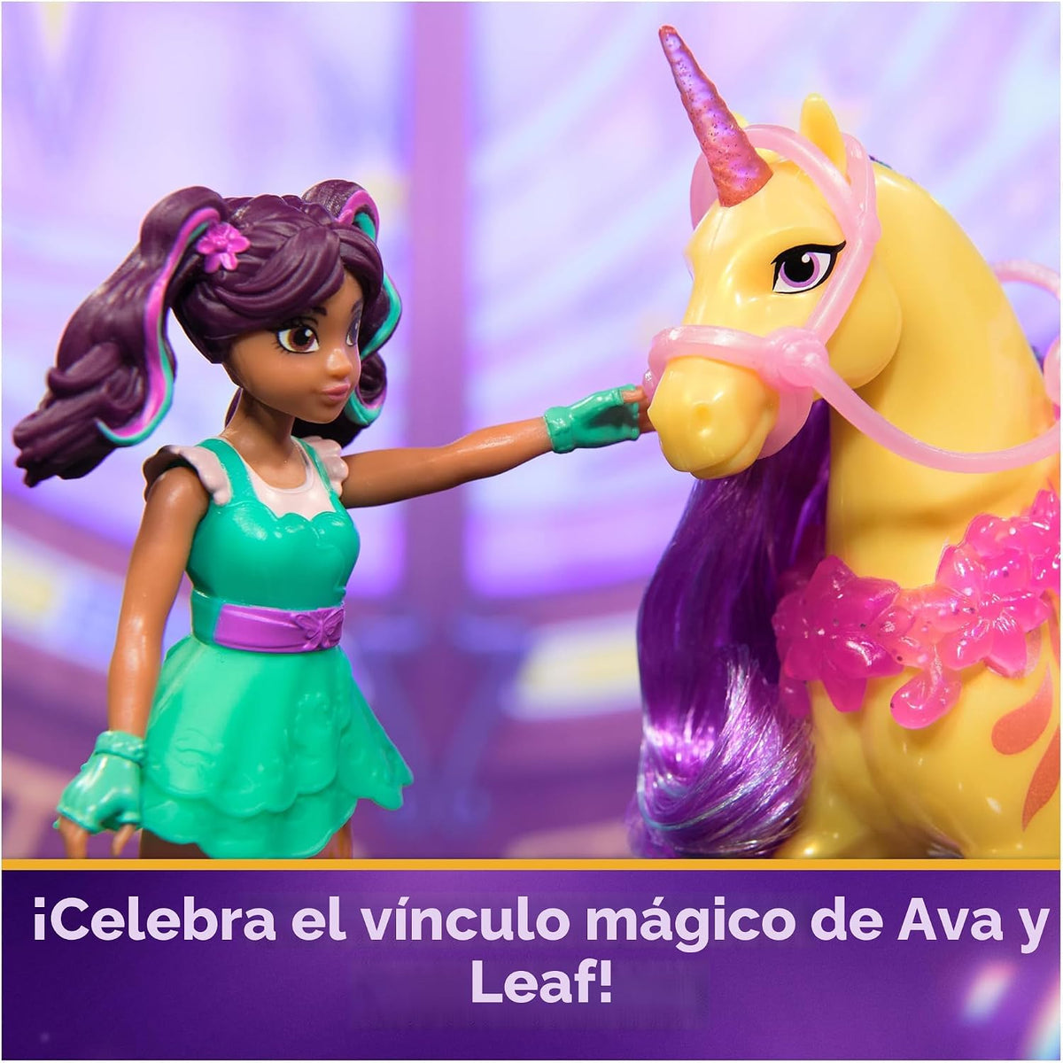 Unicorn Academy, Set de Poder de Amistad de Ava y Leaf con Silla de...
