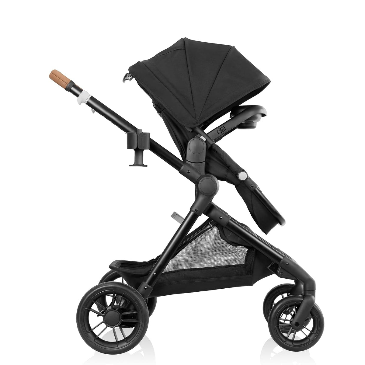 Evenflo Pivot Xpand NXT - Cochecito (negro carbón) | 8 modos de uso...