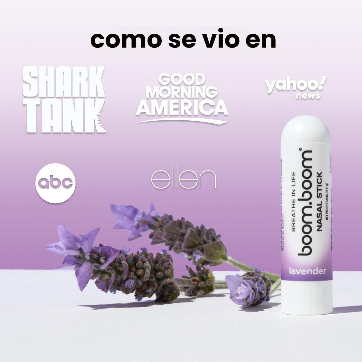 BoomBoom Barra nasal | Tecnología de flujo de vapor | Sensación ref...