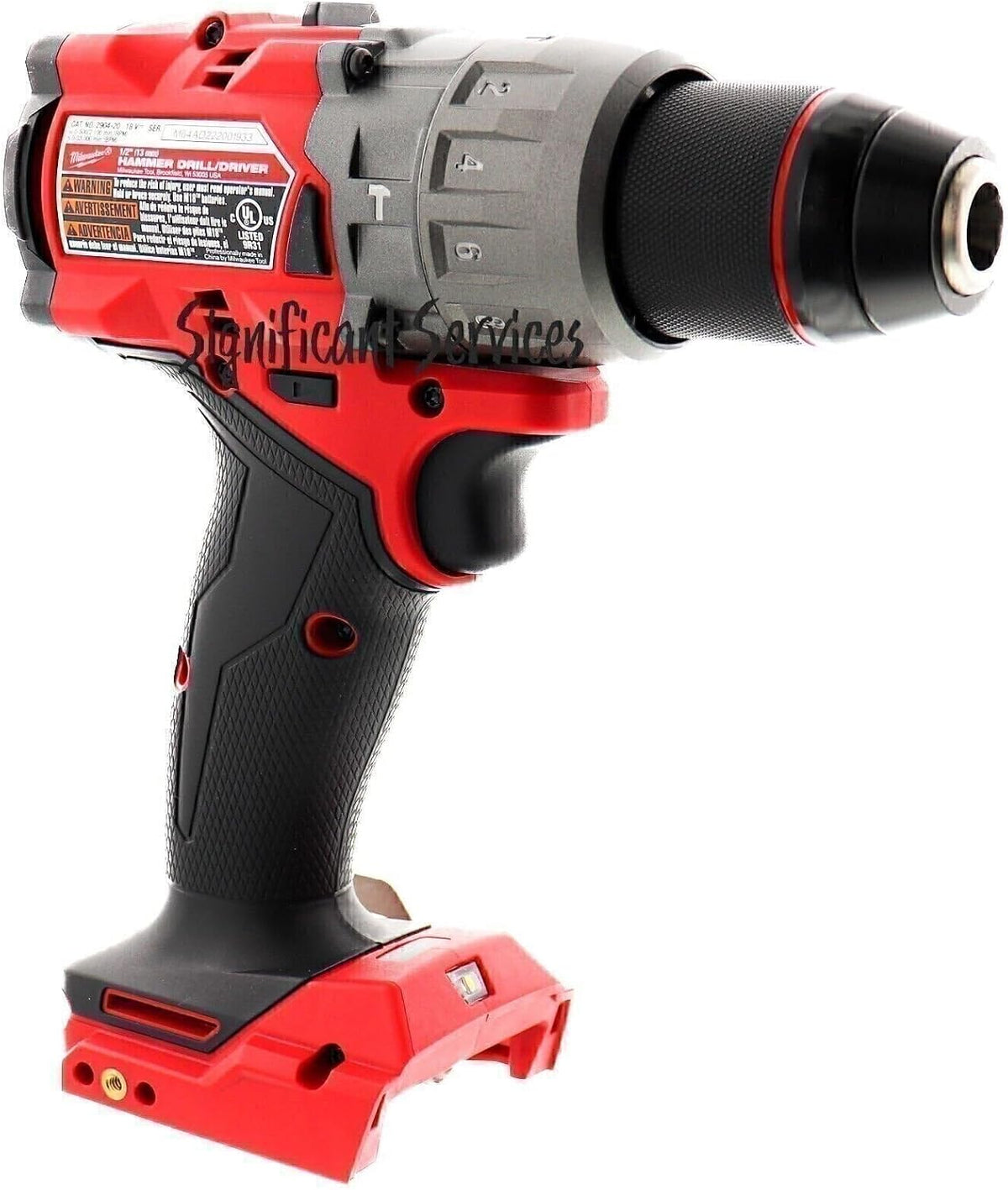 Milwaukee Electric - M18 Fuel. Martillo y perforadora de 1\/2 pulgada