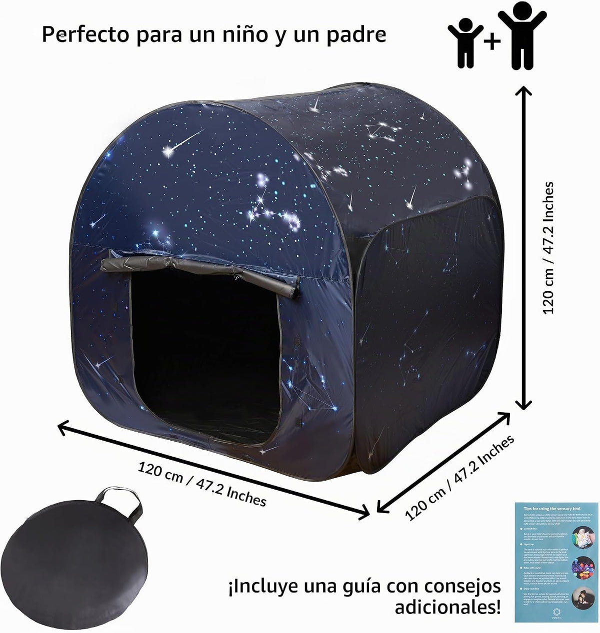 Tienda de campaña sensorial | Esquina tranquila para que los niños...