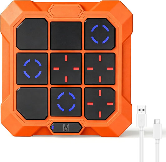 VDPDO Juego de Tic Tac Toe, Juego Electrónico 6 en 1 Tic Tac Toe co...