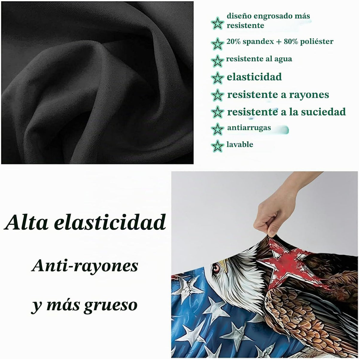 BWEGRHE Funda protectora de maleta más 1 etiqueta de equipaje adecu...
