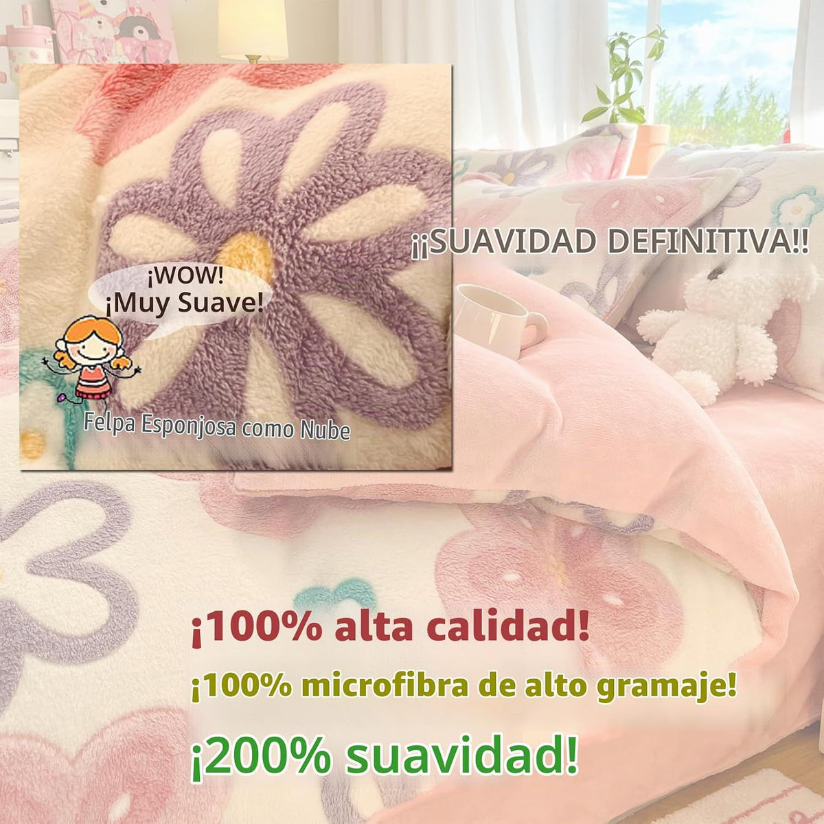 MorroMorn Juegos de Ropa de Cama Twin, Juego de Funda de Edredón Fl...