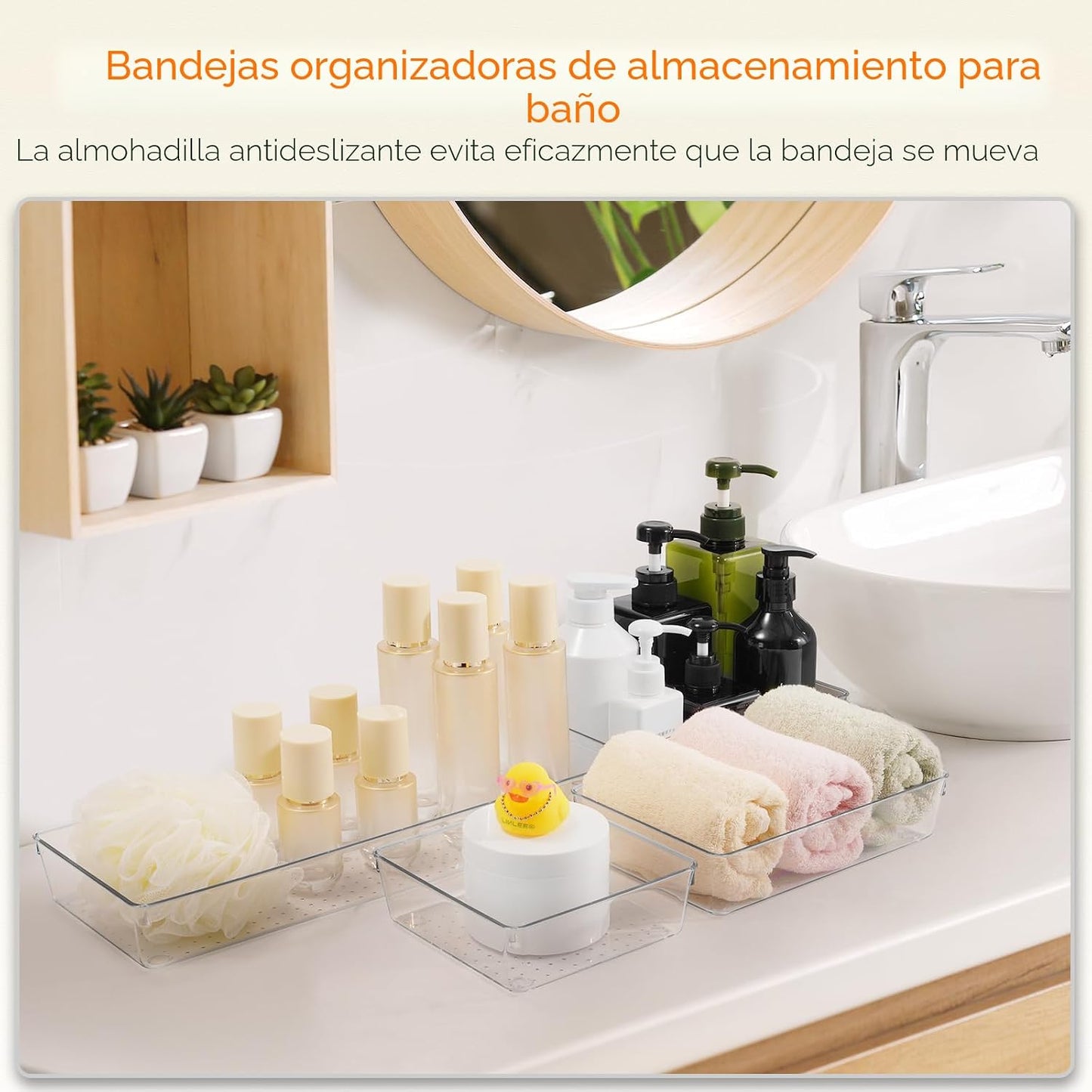 Criusia - Organizador de cajones, juego de 10 piezas de gran tamaño...