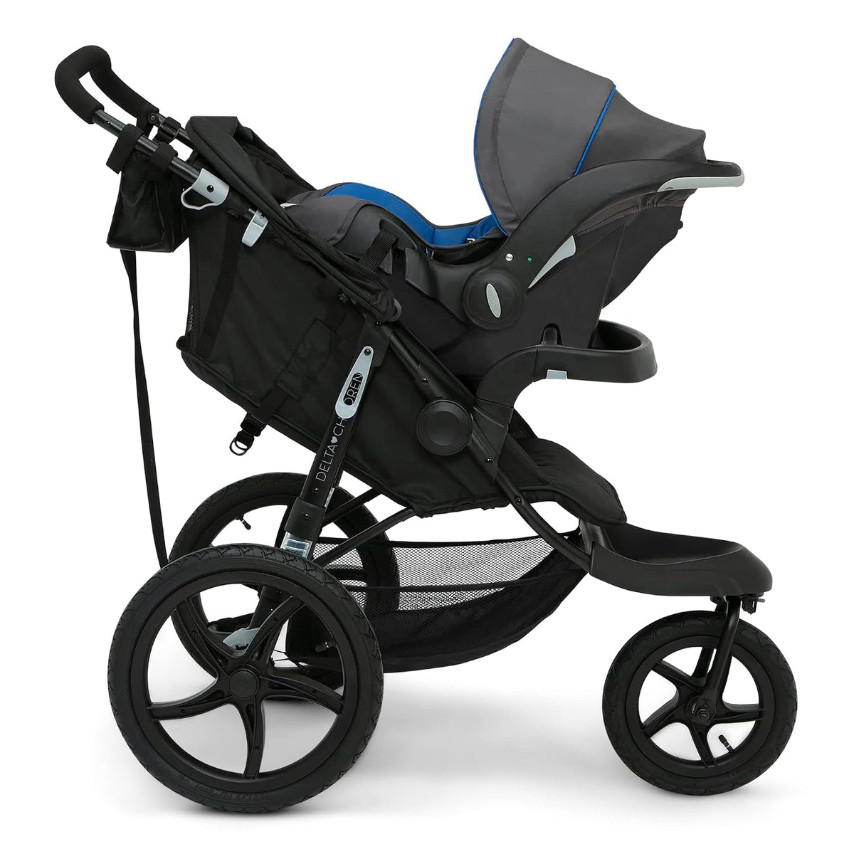 Delta Children Apollo Cochecito para Trotar - Marco con Absorción d...