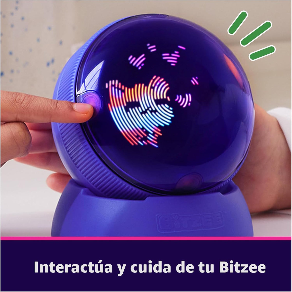 BITZEE, Hamster Ball - Hamster de juguete interactivo con más de 20...