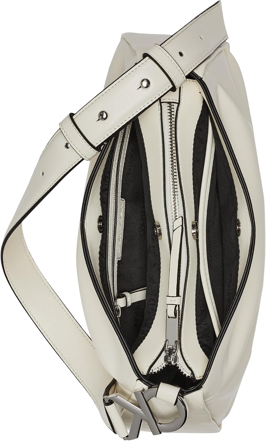 Calvin Klein Tina Top - Bolso de hombro con cremallera para mujer