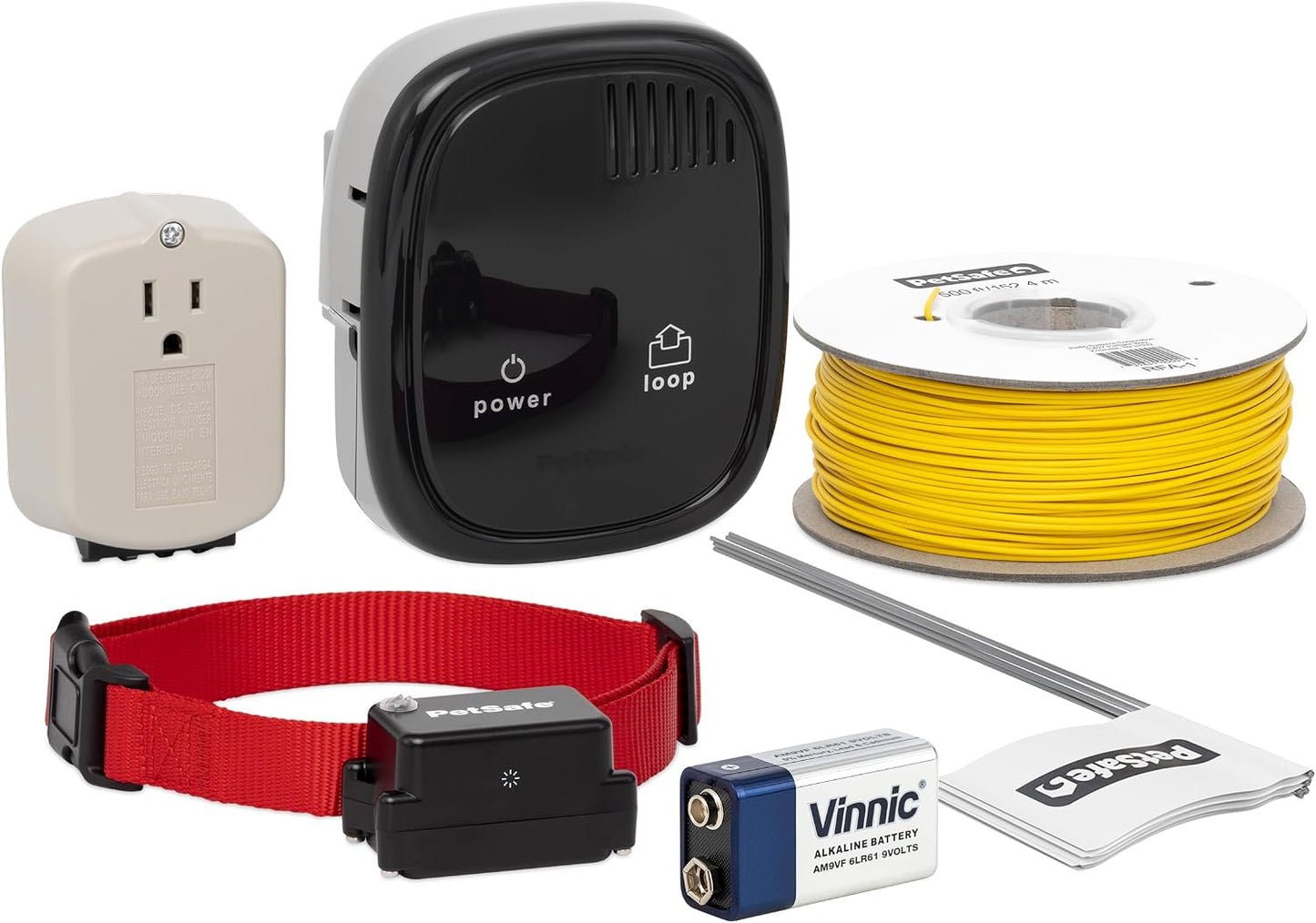 PetSafe Valla de perro obstinado con batería extra para mascotas pe...