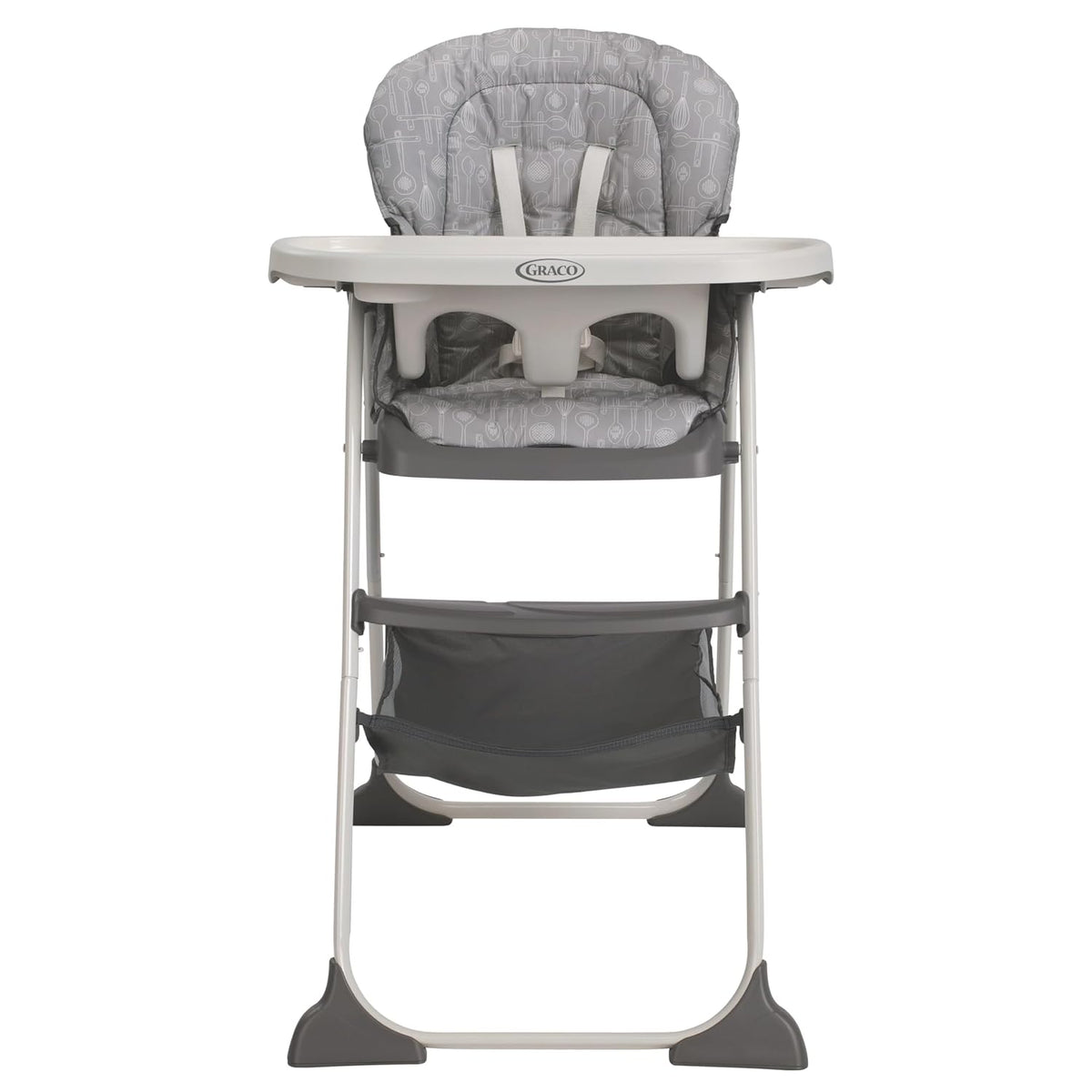 Graco Silla Alta Slim Snacker, Ultra Delgada, Plegado Rápido, Múlti...