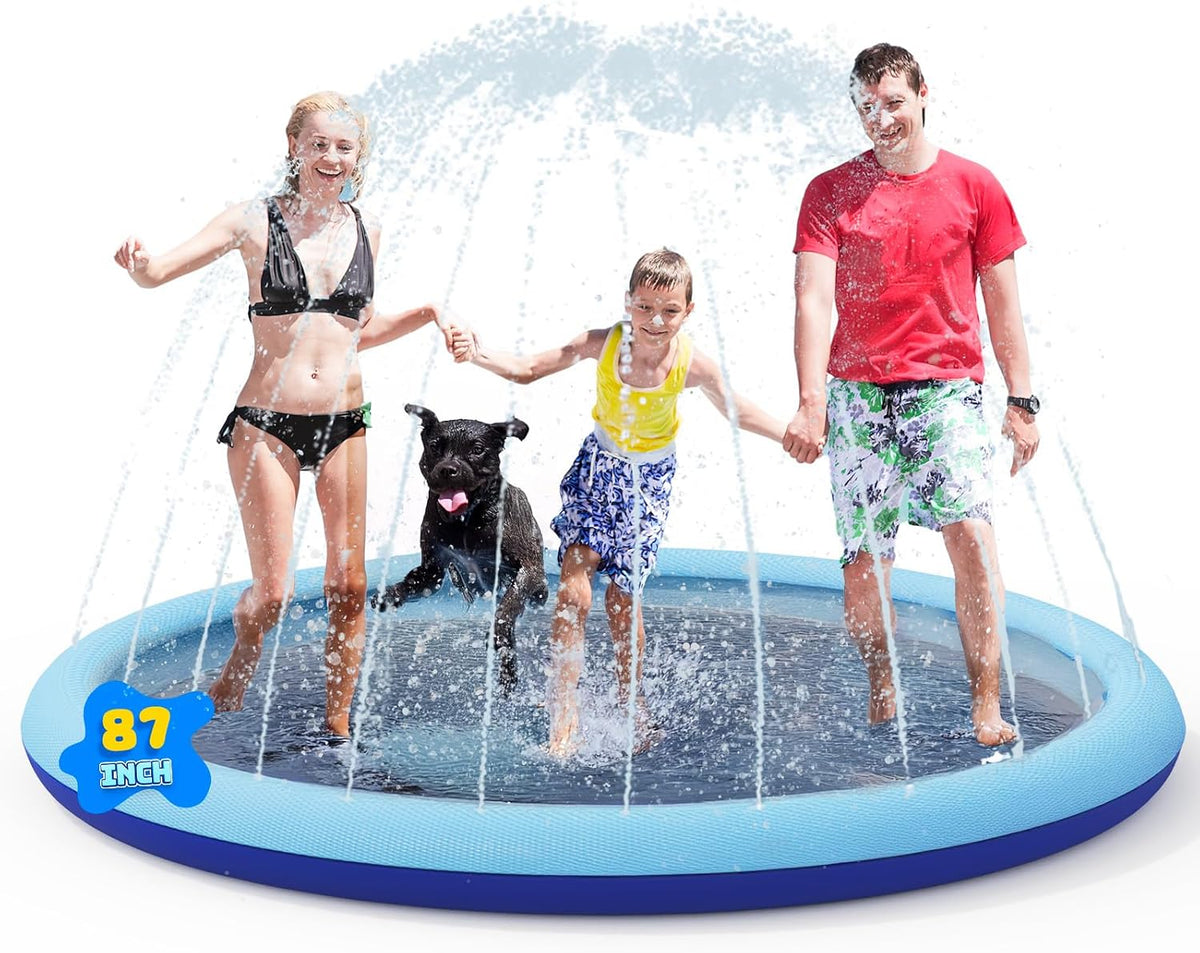 COMMOUDS Almohadilla de salpicaduras para niños y perros, almohadil...
