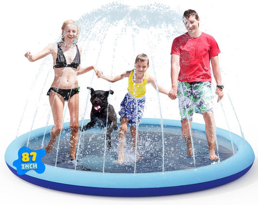 COMMOUDS Almohadilla de salpicaduras para niños y perros, almohadil...