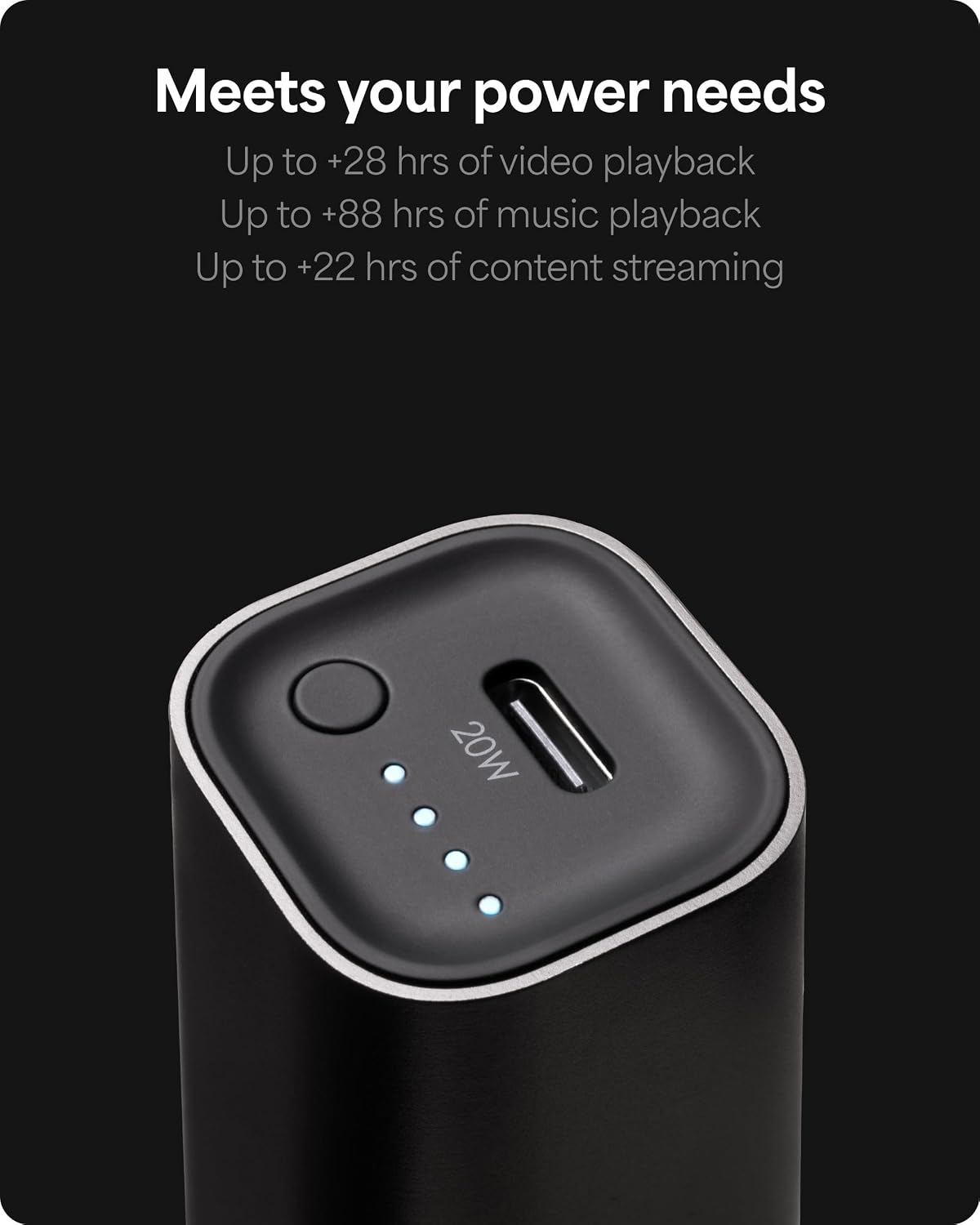 Mophie Powerstation Fast batería externa de 5,000 mAh | Rápida y po...