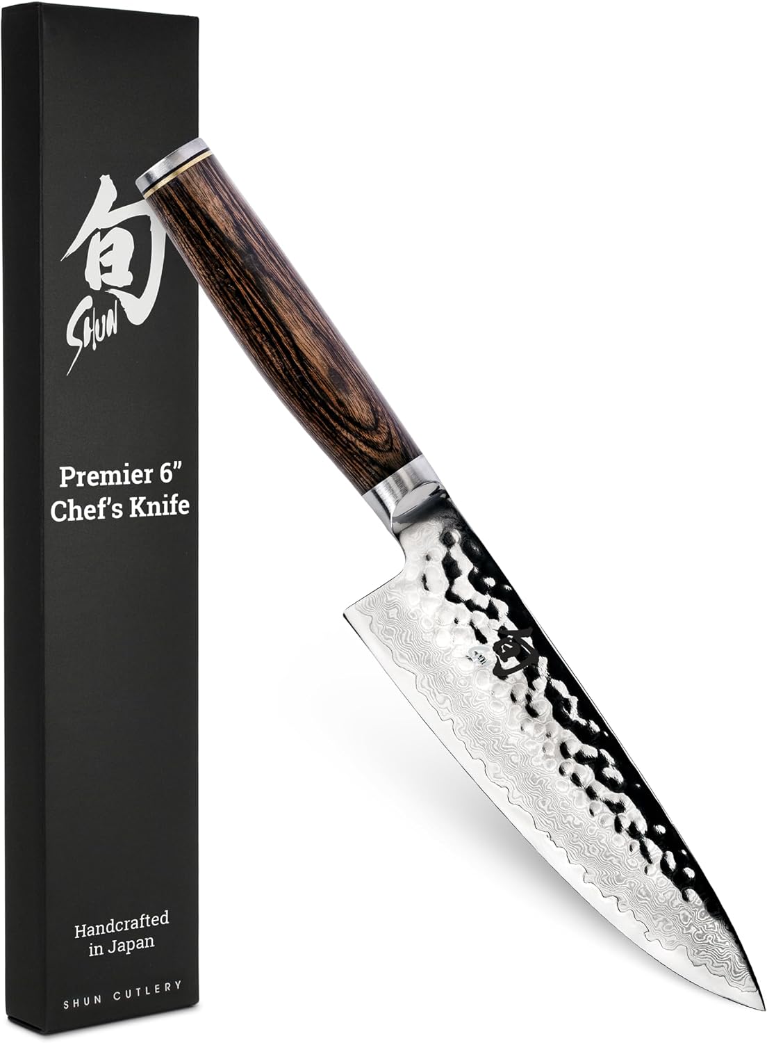 Shun Cutlery Premier - Cuchillo de chef profesional, 6 pulgadas, pe...