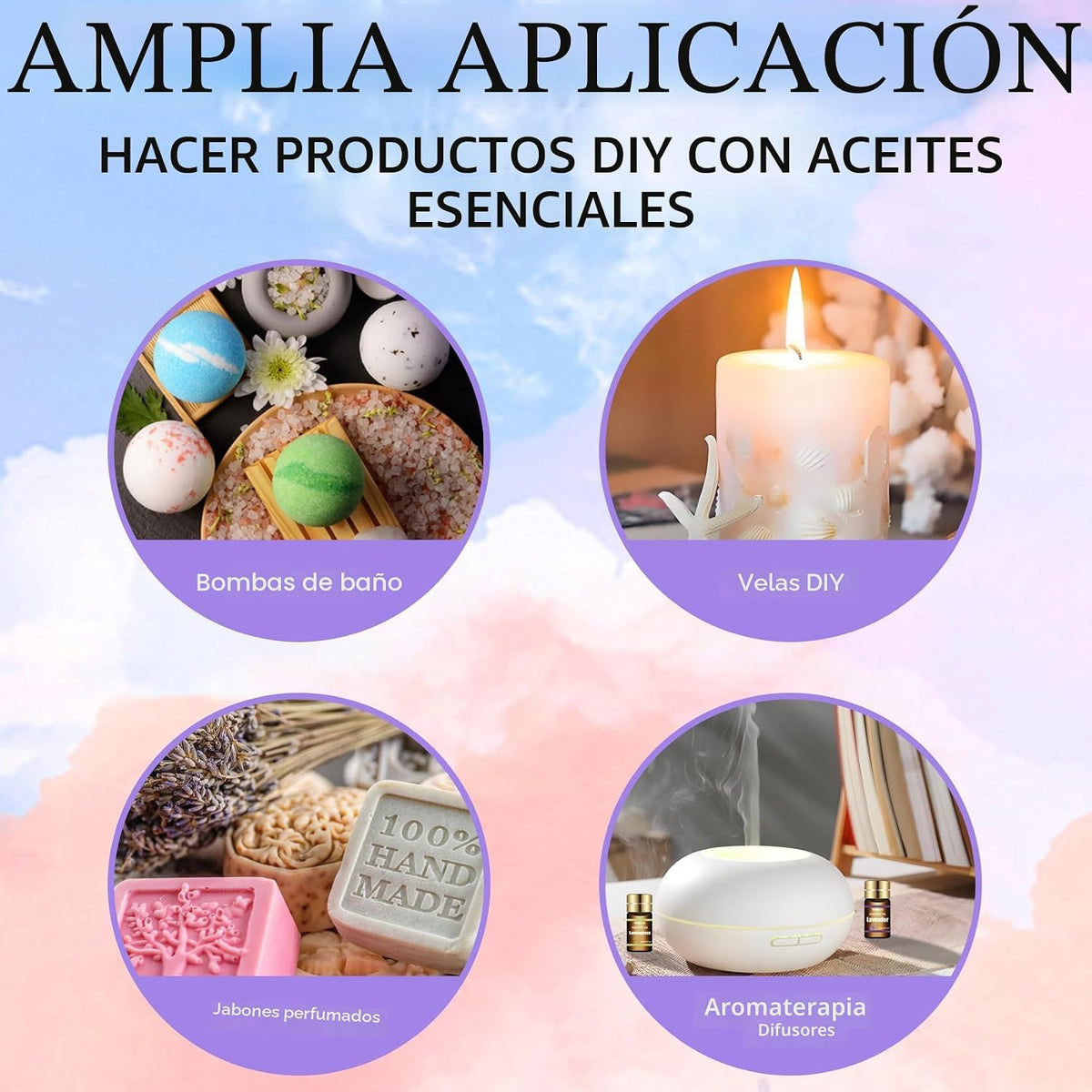 Wtrcsv Juego de aceites esenciales \u2013 Los 15 mejores aromas par...