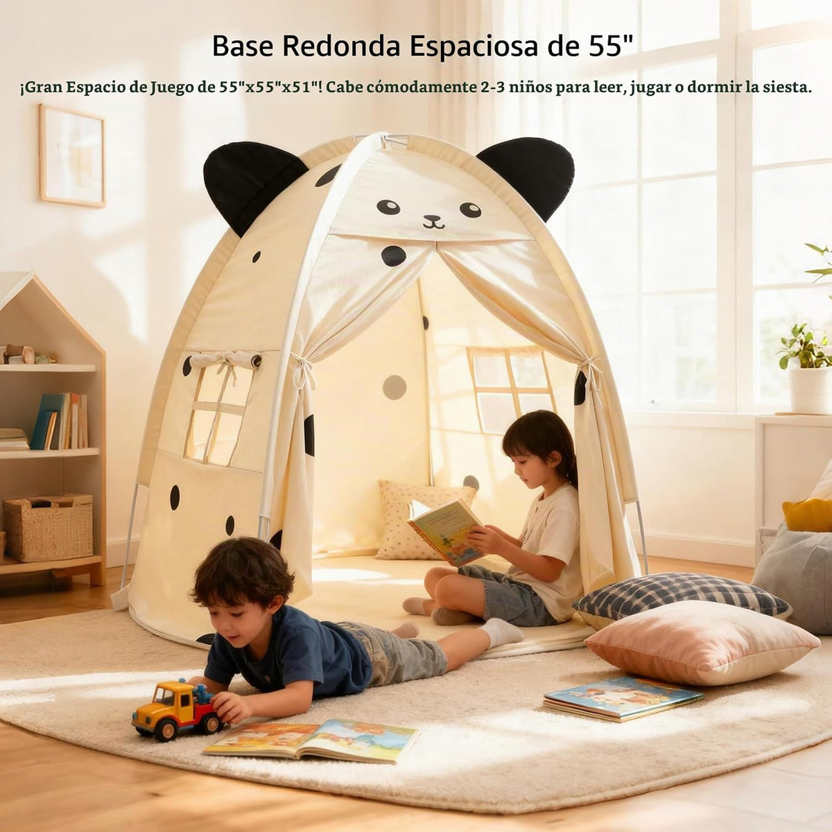 Tienda de campaña para niños con diseño de ratón pequeño, casa de j...