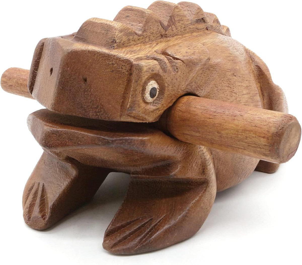 BSIRI Rana de madera Rasp Instrumentos musicales de África Frog Ras...