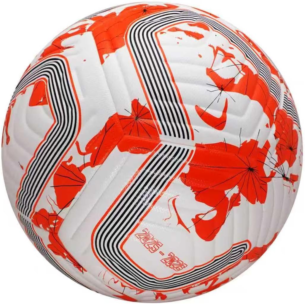 CWBCWB Balón de fútbol tamaño 5 para adultos y jóvenes, pelota de e...