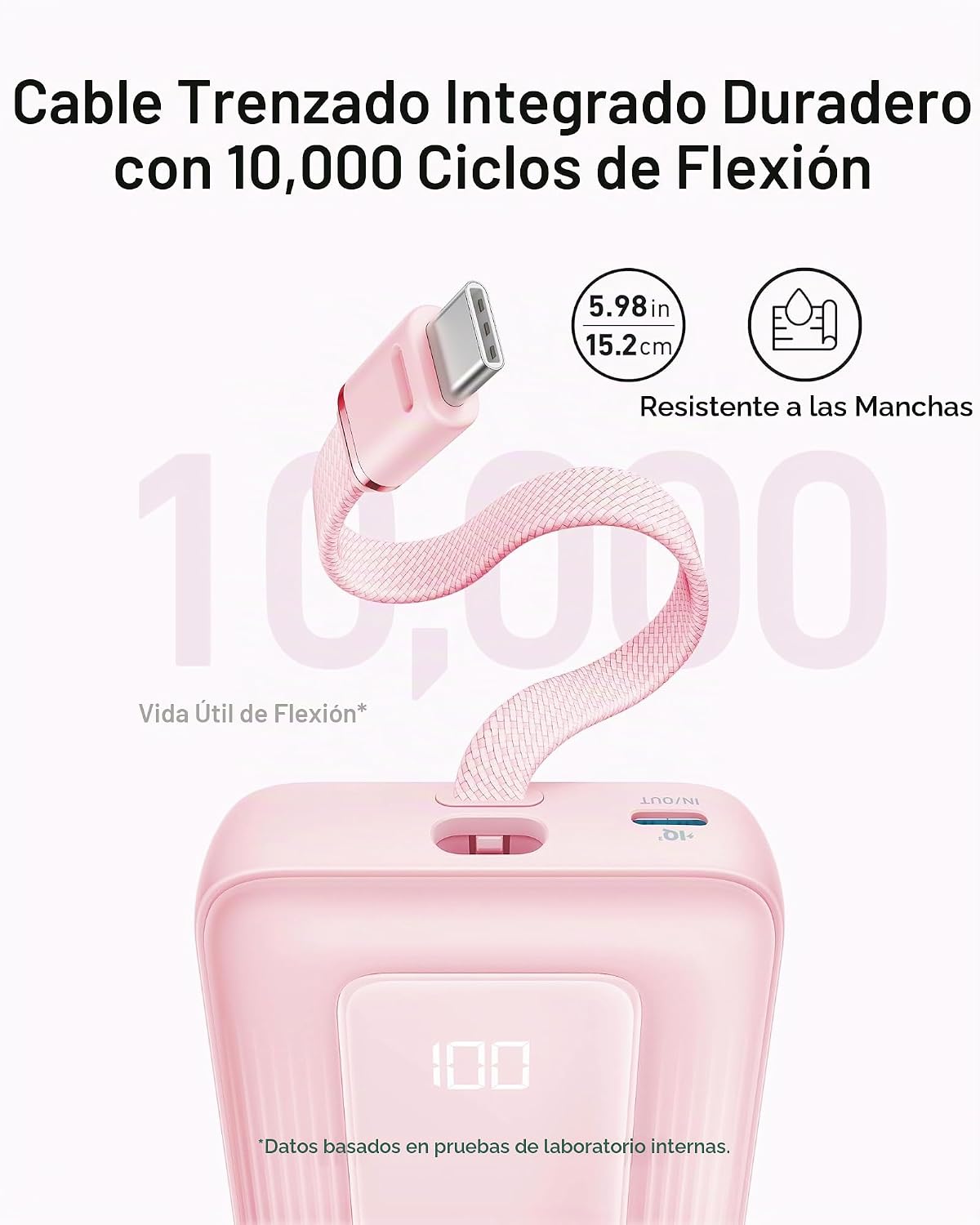 Anker Zolo Power Bank, cargador portátil de 20,000 mAh 30 W con USB...