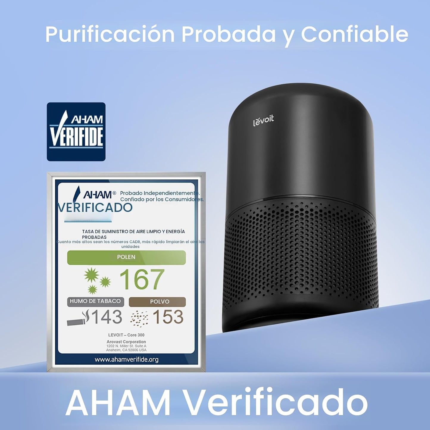 Levoit - Purificador de aire para el hogar, mascotas, alergias al c...