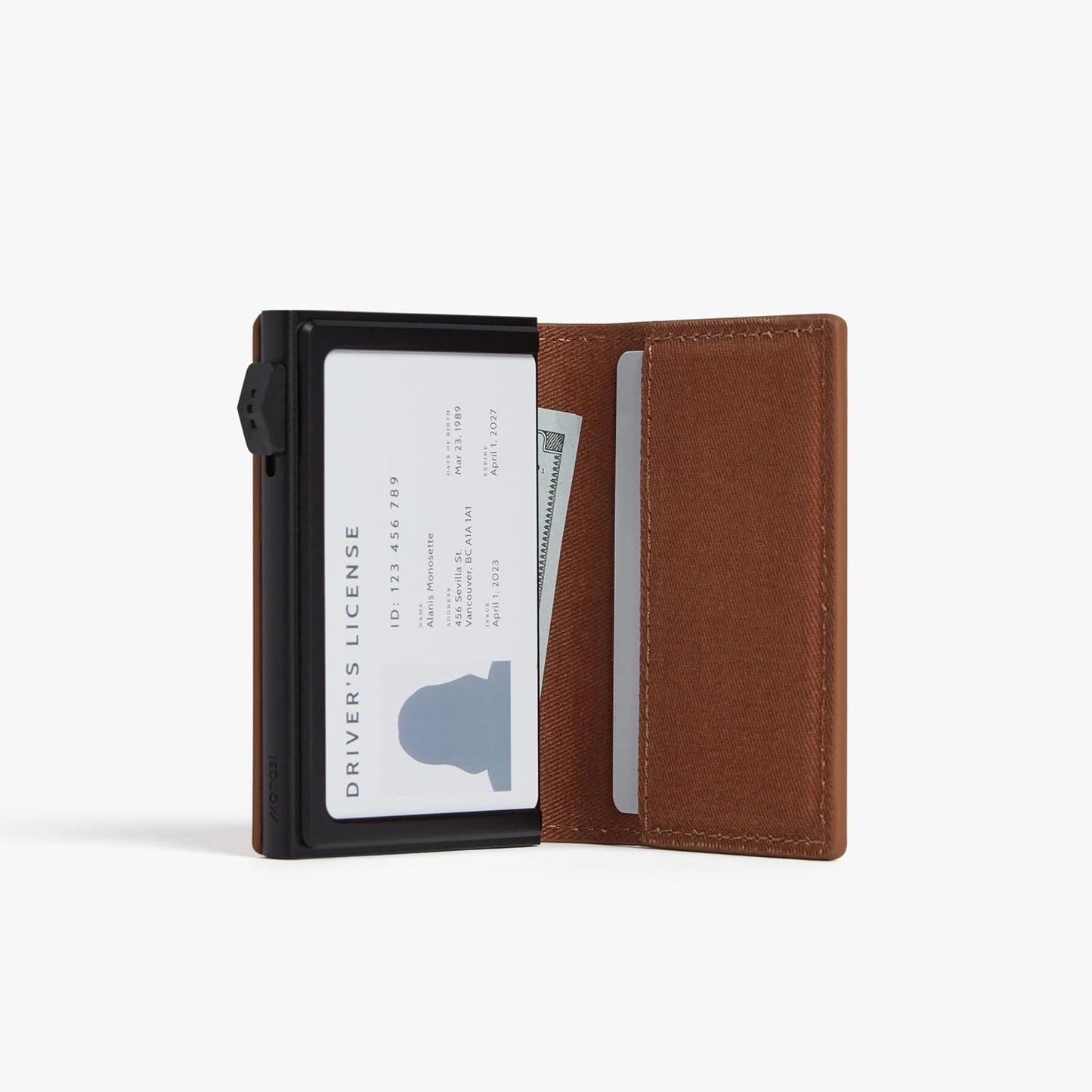 Monos Slim Wallet Pro - Cartera de aluminio con bloqueo RFID | Cuer...