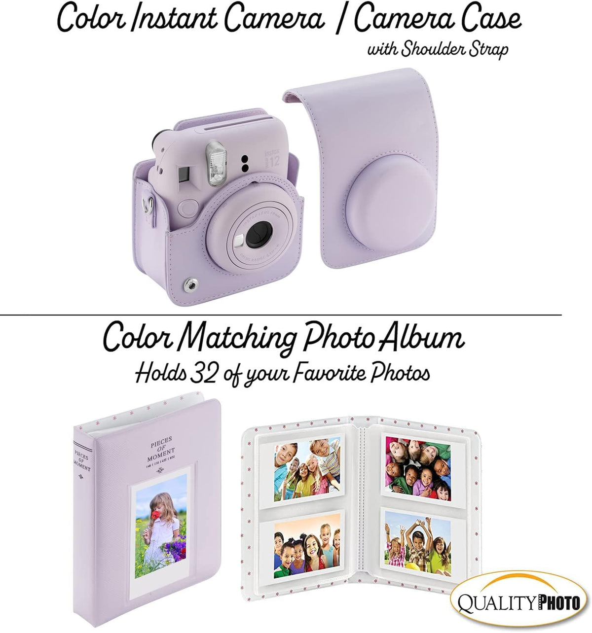 Cámara instantánea Fujifilm Instax Mini 12 + 60 impresiones fotográ...