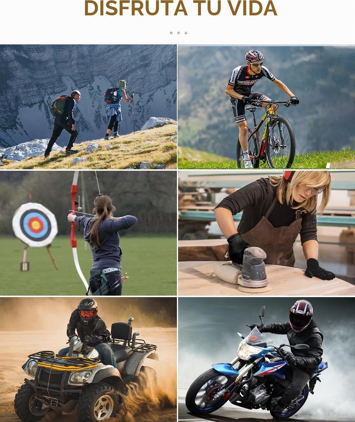 Guantes tácticos Mmhpluos, guantes de motocicleta para hombres y mu...