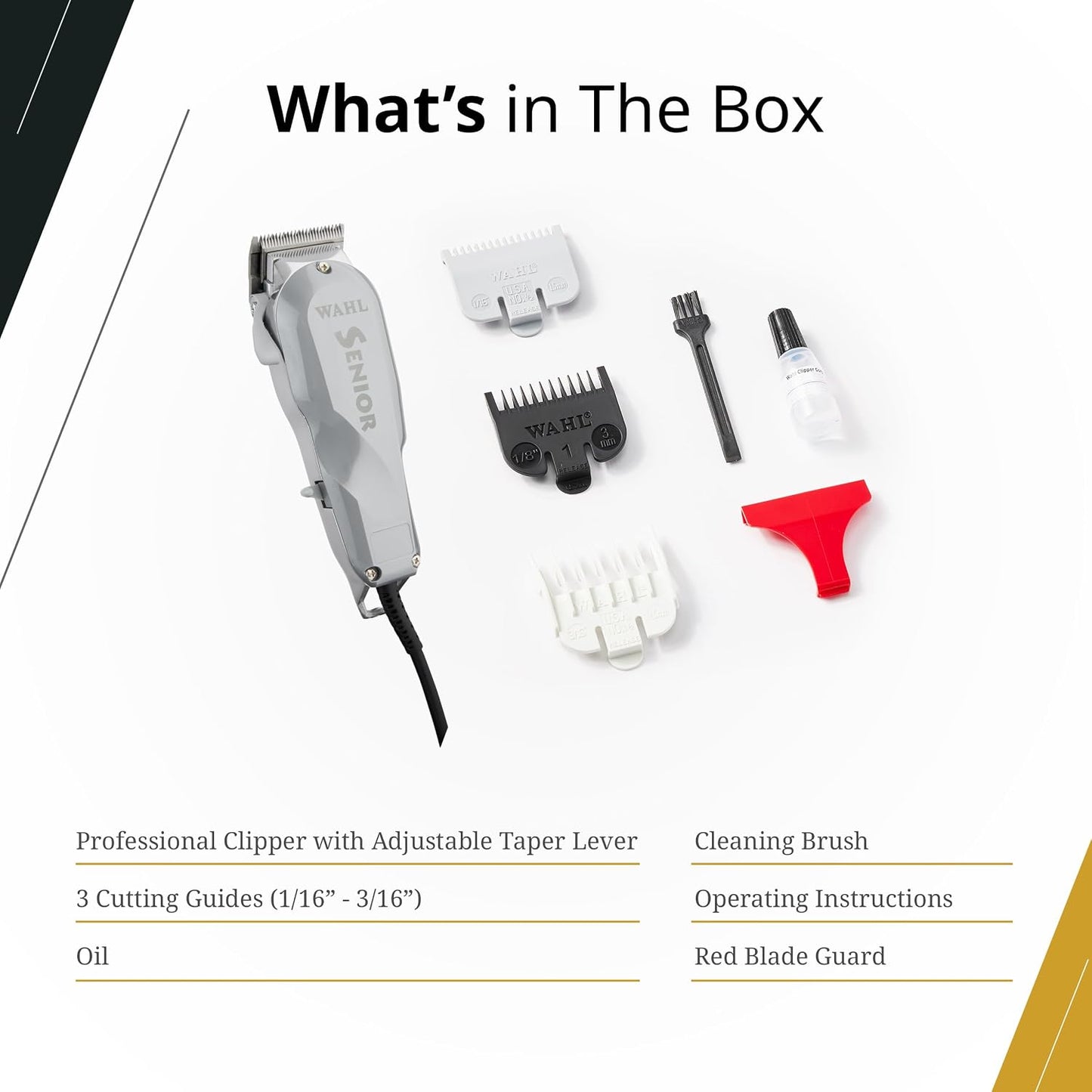 Maquinilla de Wahl Professional Senior # 8500 electromagnética, ori...