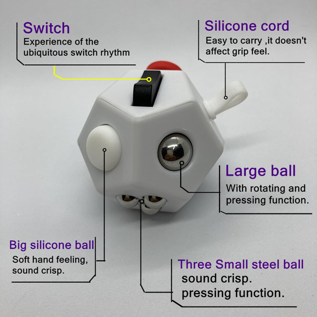 YUFENGBY Mini cubo de juguetes para ansiedad, pequeño juguete para...