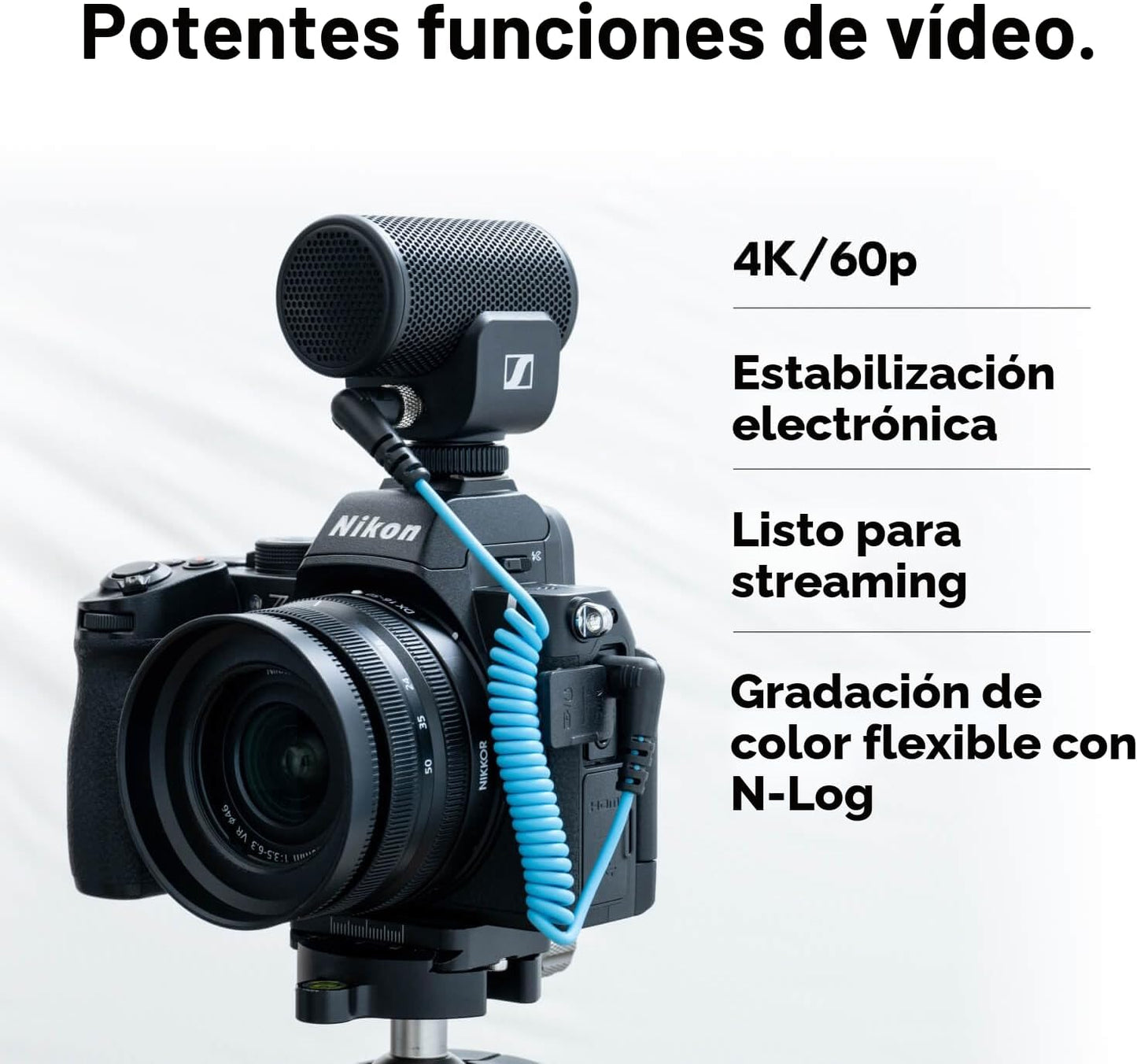 Nikon Z50 II | Cámara compacta sin espejo para fotos fijas\/vídeo c...