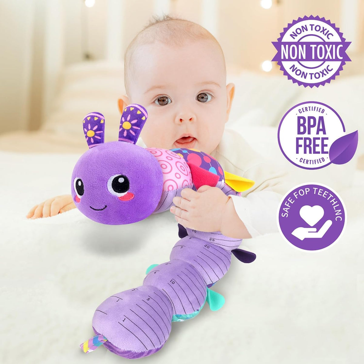 KMUYSL Juguetes para bebés de 0-6 y 6-12 meses, juguete sensorial c...
