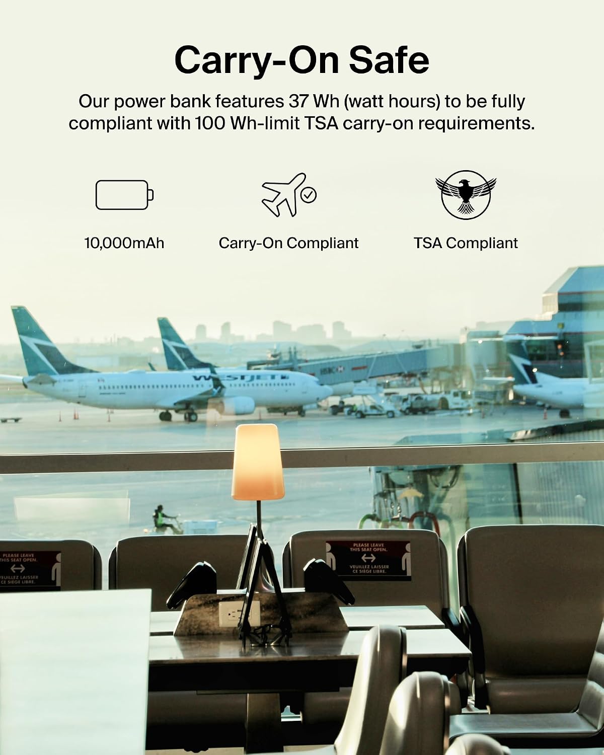 Belkin Cargador portátil, banco de energía USB-C delgado de 10,000...