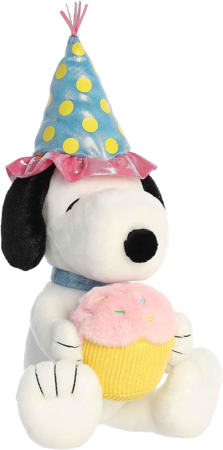 Aurora® Adorable Snoopy™ de Cumpleaños de Peanuts® Animal de Peluch...