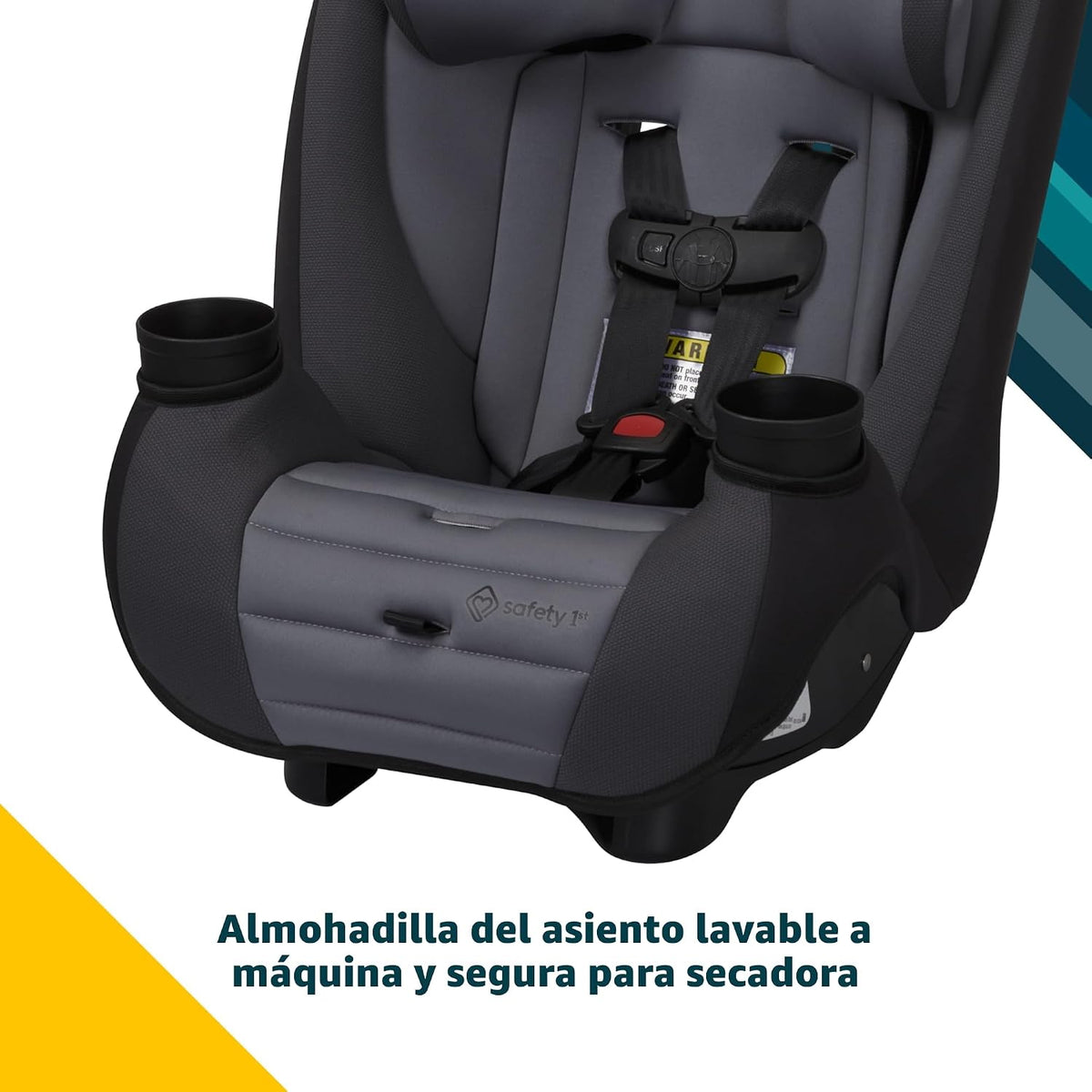 Safety 1st Ellaris - Asiento de seguridad convertible 3 en 1, diseñ...