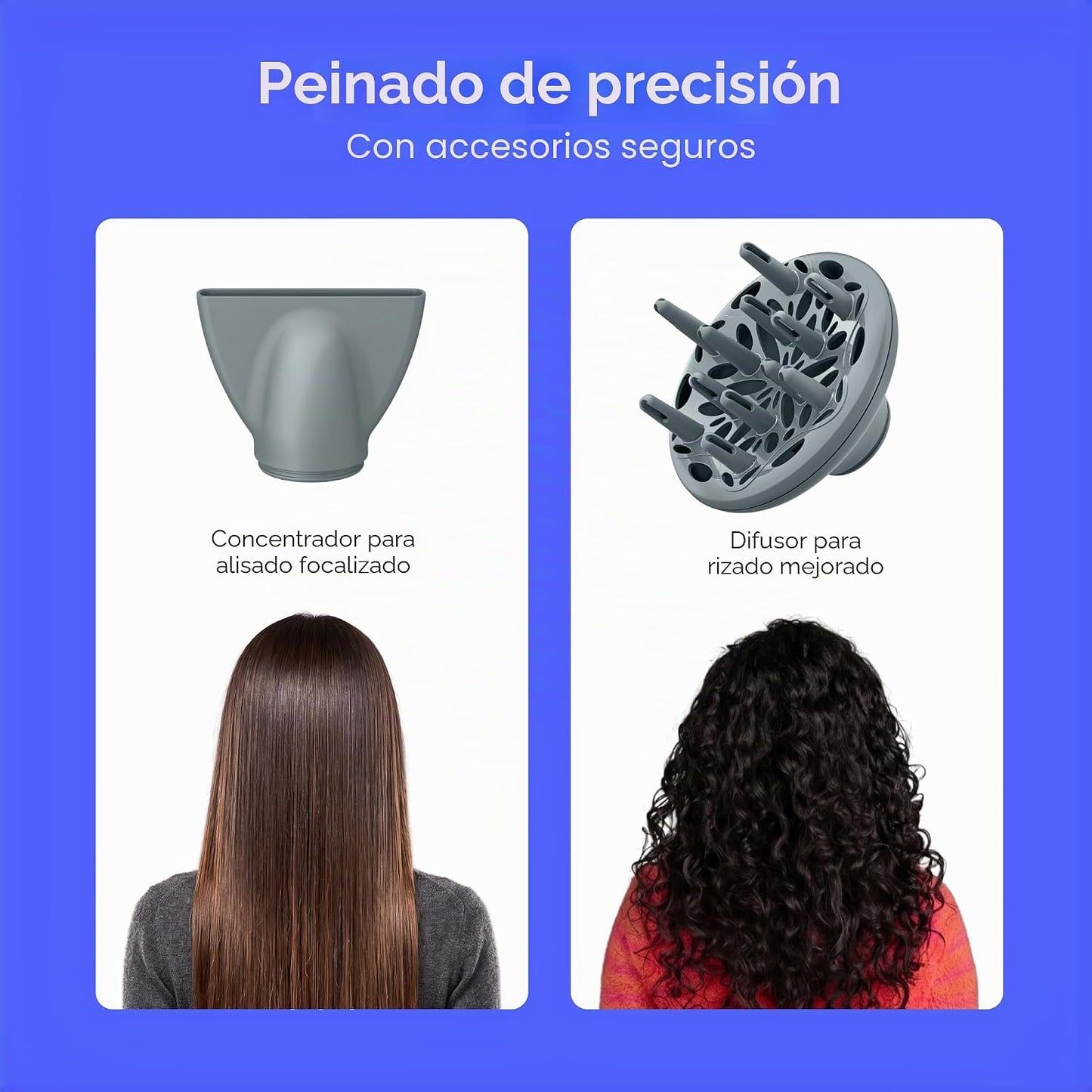 Conair InfinitiPRO - Secador de pelo con difusor y concentrador, 18...