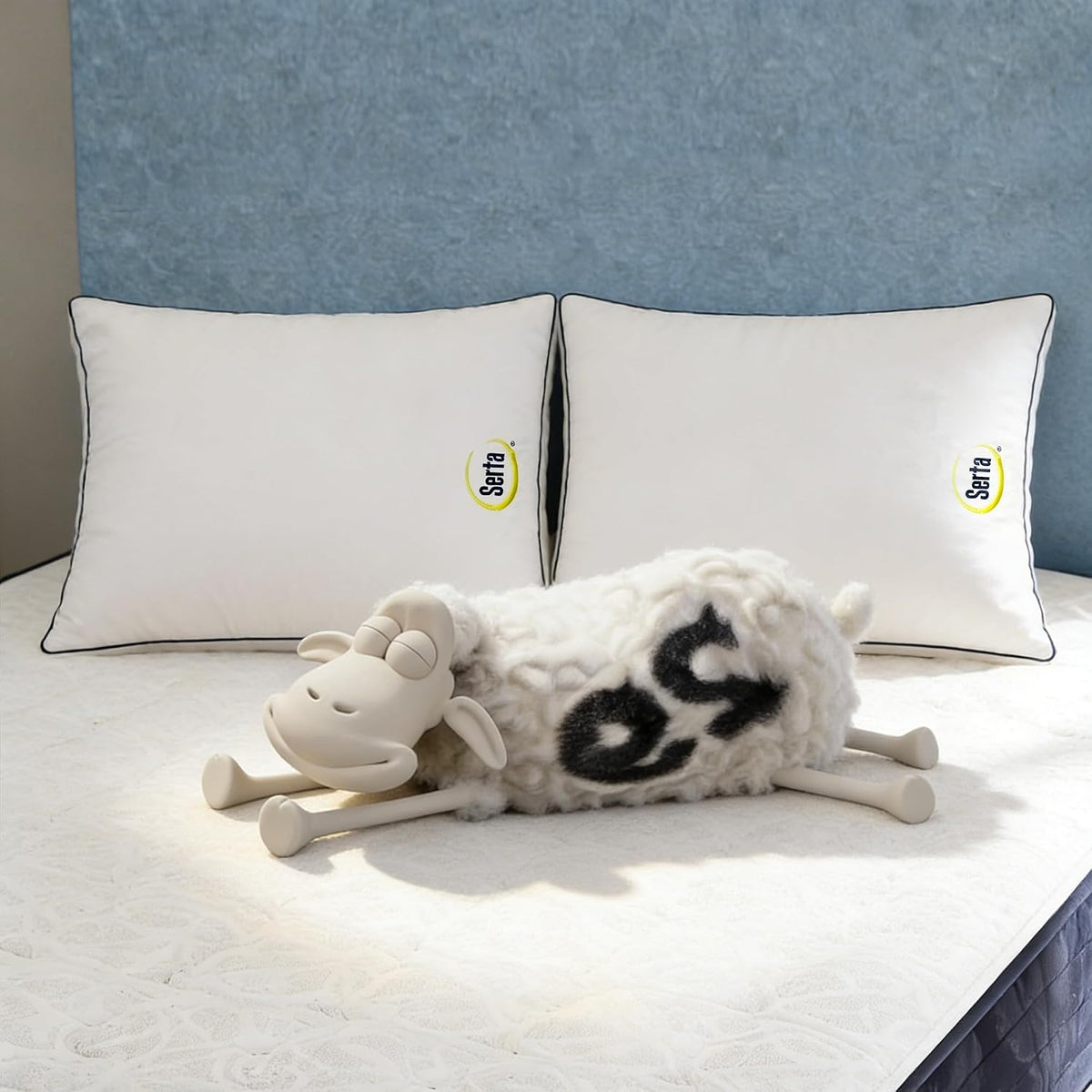Serta Hotel Collection - Juego de 2 almohadas de cama tamaño King,...