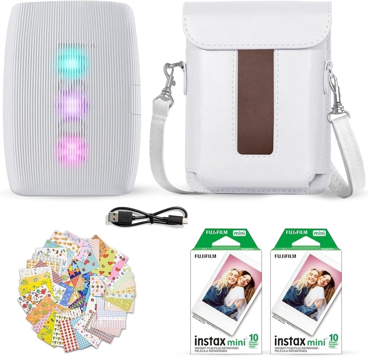 Fujifilm Instax Mini Link 3 - Impresora para smartphone, color blan...