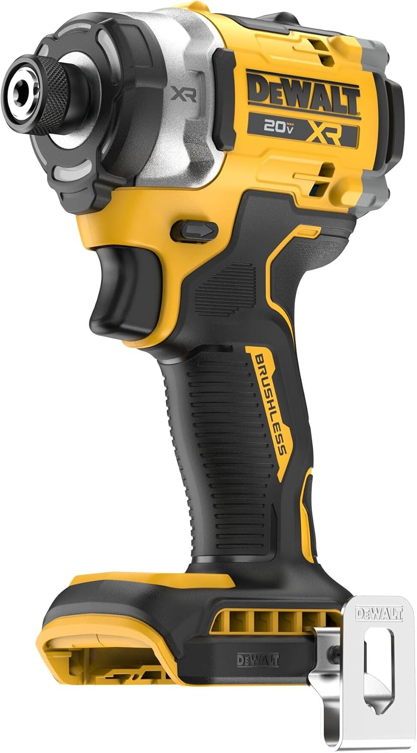 DEWALT Destornillador de impacto inalámbrico 20V MAX XR de 1\/4 pul...
