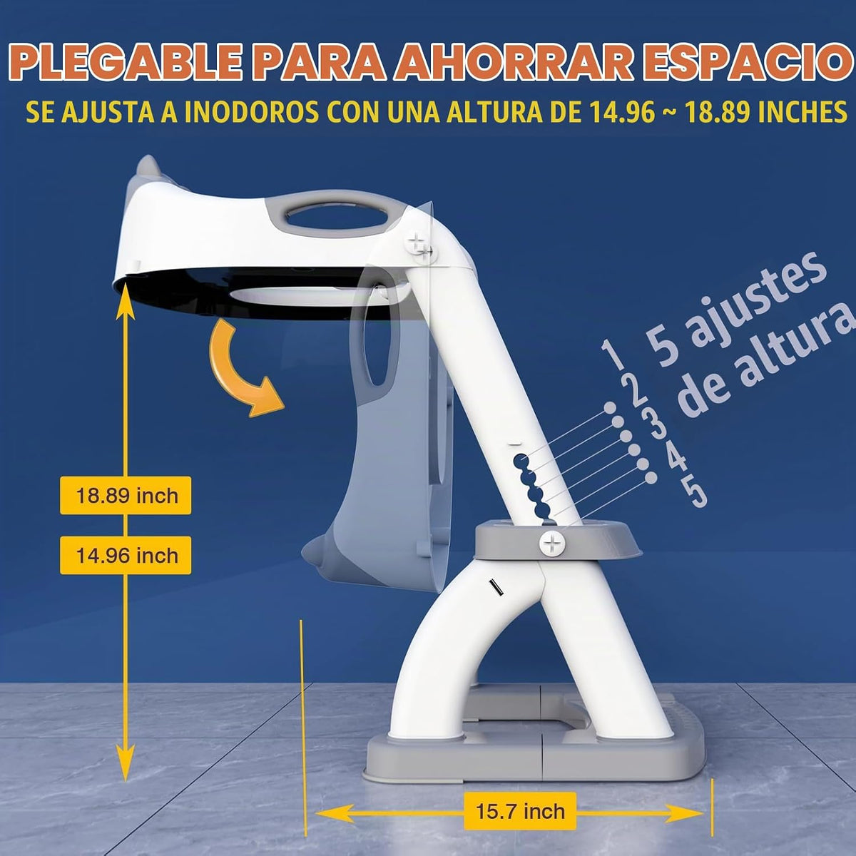 Asiento de Entrenamiento para Orinal, SKYROKU - Asiento de Inodoro...
