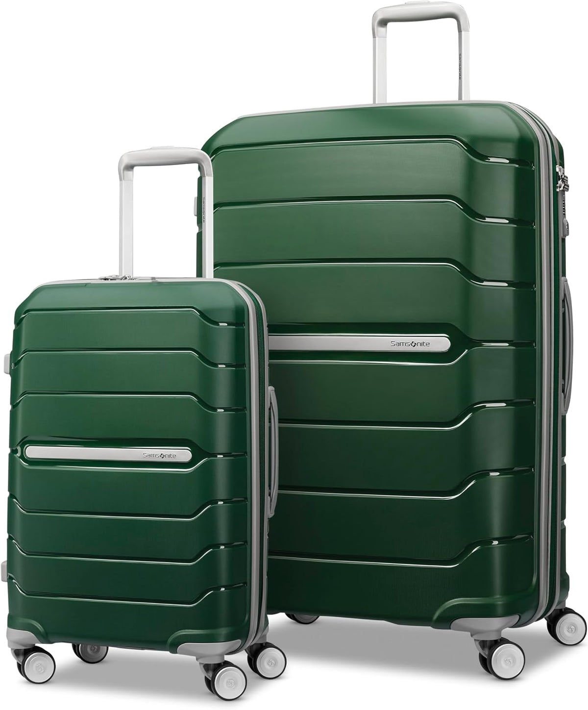 Samsonite Freeform Hardside expandible con ruedas giratorias dobles...