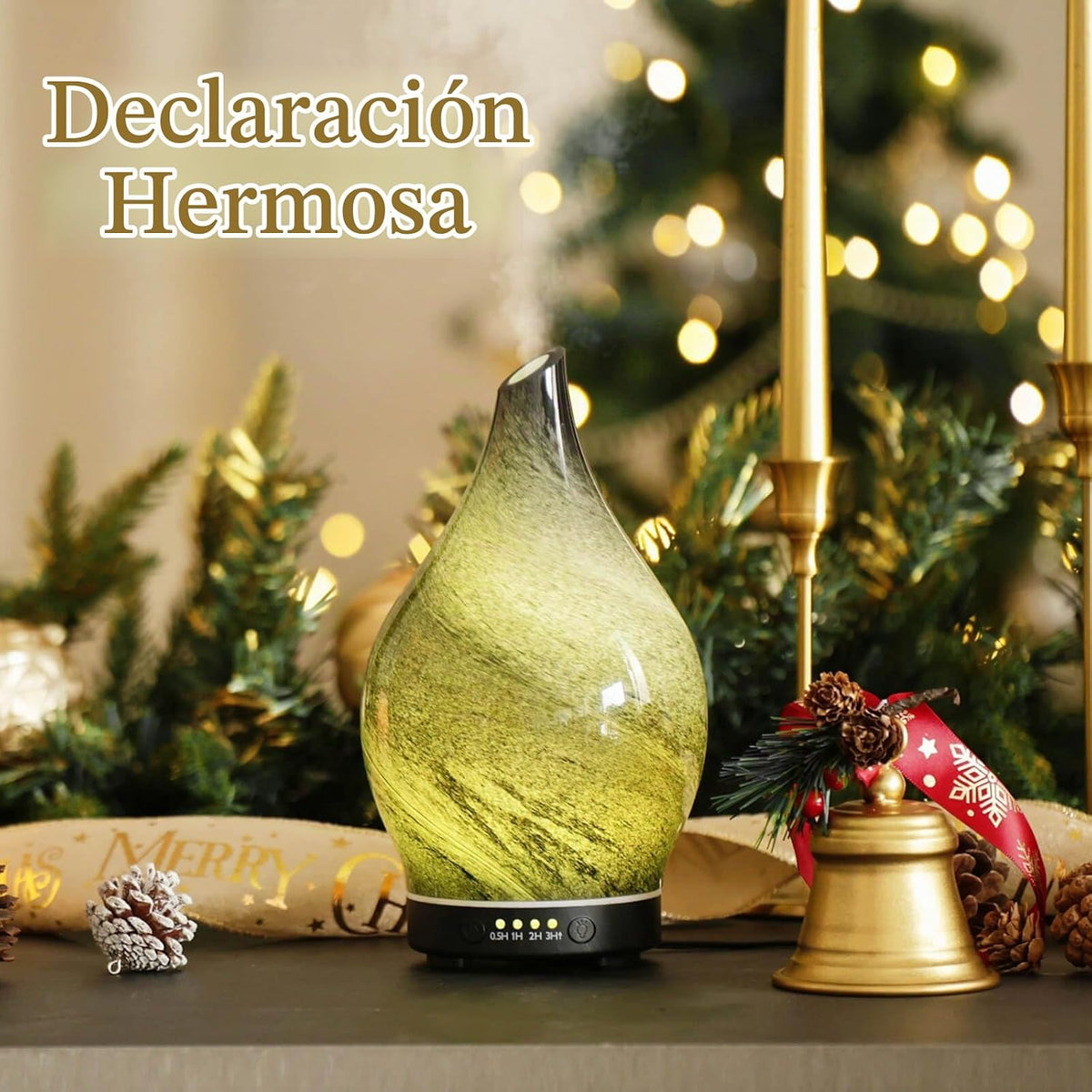 Porseme Difusor de Aceite Esencial de 150ml, Difusor de Aroma de Vi...